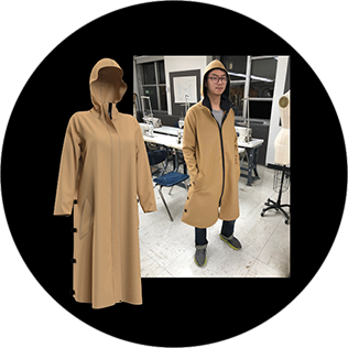 raincoat design for product in a day event