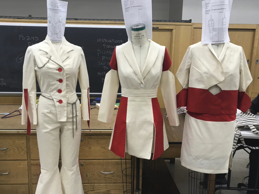 recycling textiles with chemistry mannequins
