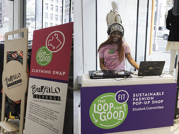Loop For Good at FIT with woman DJing
