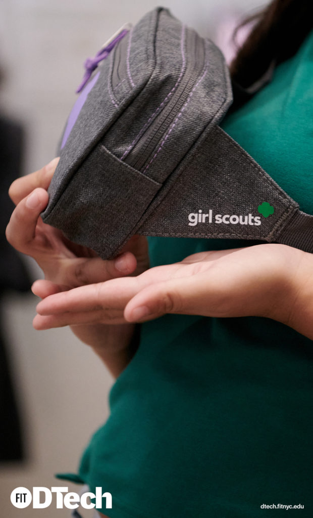 new Girl Scouts design by DTech at FIT